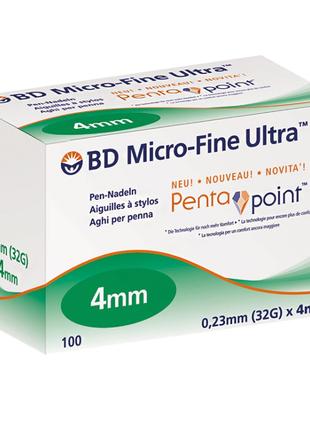 Игла BD Micro-Fine+ «МикроФайн» 4 мм 1 шт.