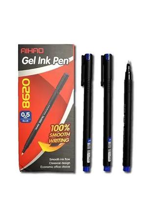 Ручка гелевая AIHAO 8620 синяя