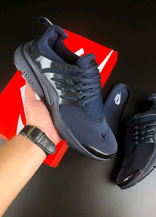 Чоловічі кросівки nike air presto blue сині найк демісезонні