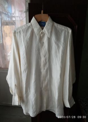 Рубашка- 100% шёлк/48*50