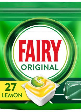 Таблетки для посудомоечных машин Fairy Original All in One Lem...