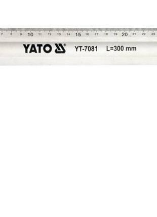 Кутник столярний алюминиевий YATO Польша : l= 300 мм YT-7081