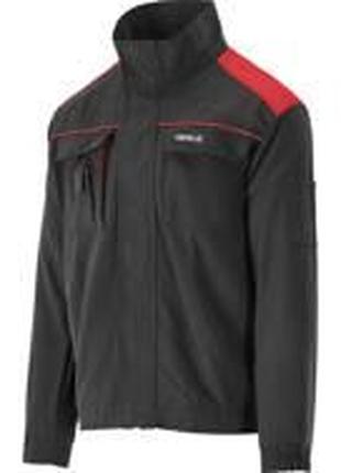 Куртка робоча COMFY розмір XXL, чорно-червона, 7 кишень, 100% ...