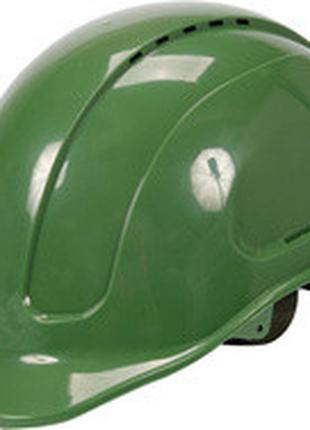 Каска для захисту голови YATO Польша зелена з пластика ABS YT-...