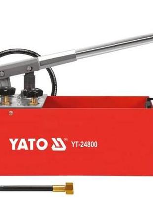 Компресор ручний для контролю щильности трубних систем YATO По...