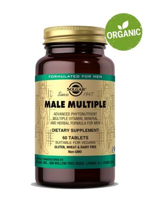 Solgar, Male Multiple, мультивітаміни для чоловіків, 60 таблеток