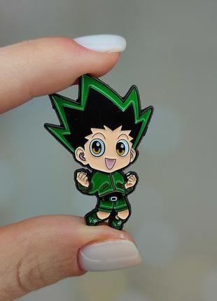 Металлический значок - пин "гон фрикс. hunter x hunter. охотни...