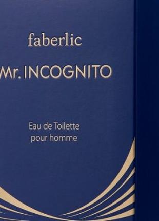 Туалетна вода для чоловіків Mr. Incognito уцінка рядків до 02.23