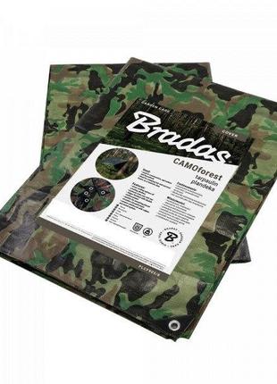 Тент камуфляж CAMOforest, 8х10м, 90 г/м² Bradas