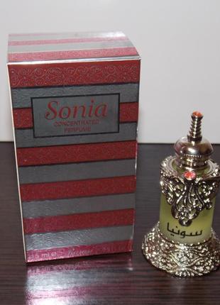 Очень стойкие арабские масляные духи sonia rasasi (соля ) 1 мл