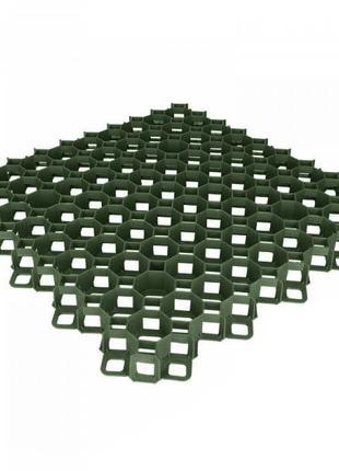 Газонная решетка MULTI GRID 40х600x600мм зеленая Bradas