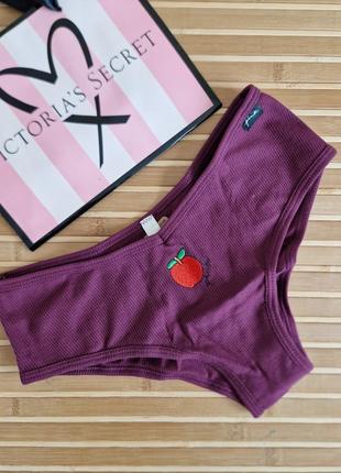 Базовые трусики чики оригинал victorias secret cotton cheekste...