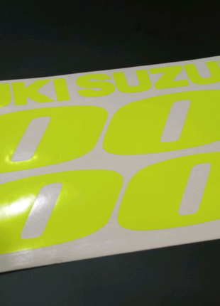 Наклейки на мотоцикл диски обода Сузуки 1000 750 Suzuki