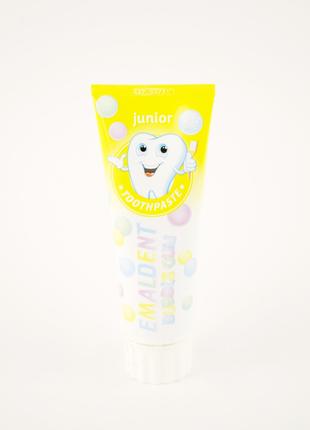 Детская зубная паста Emaldent Bubble Gum Junior 75 мл Германия
