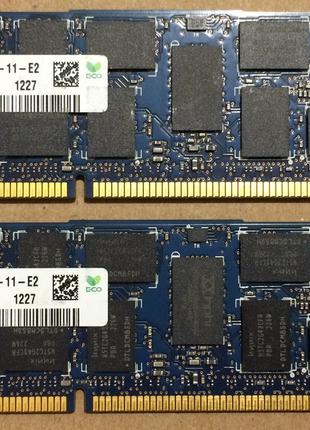 16GB 2*8GB DDR3L 1600MHz Hynix 12800R PC3L REG ECC RAM Серверн...