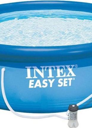 Надувний наливний сімейний басейн 366х76 см Intex Easy Set 281...