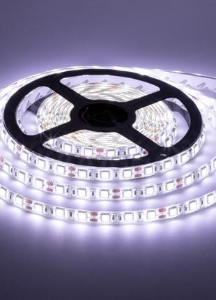 Світлодіодна стрічка біла 12V smd5050 60LED/м IP20