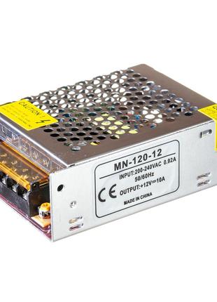 Led блок живлення 12V 10A 120Вт IP20 MN