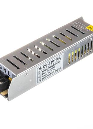 Led блок живлення 12V 10A 120Вт IP20 M