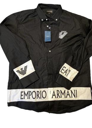 Рубашка удлиненная emporio armani
