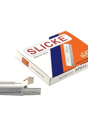 Набор лезвий для опасной бритвы SLICKE (100 шт) Л21576