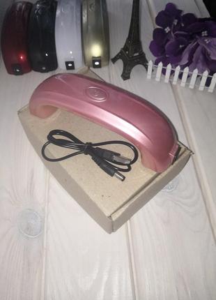 Лампа сушилка гель лака для ногтей usb коробка, led лампа 9w ...