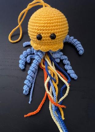 М‘яка іграшка підвіска-медуза