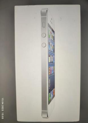 Коробка Apple iPhone 5 White 16Gb A1429