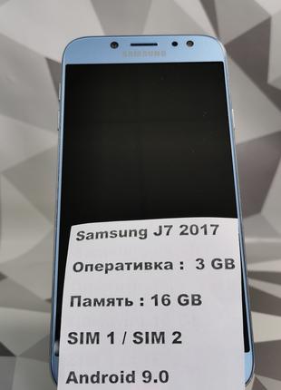 Samsung J7 2017 Blue