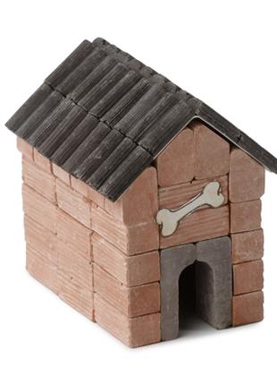 Керамічний конструктор із міні цеглинок Будинок для собак