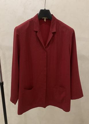 Жіноча сорочка micro silk alexander червона вінтажна