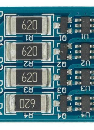 Модуль балансировки 4S li-ion балансир Li-ion 16.8V