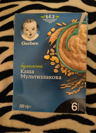 Каша Gerber
