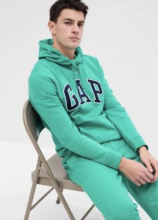 Худи gap logo fleece hoodie