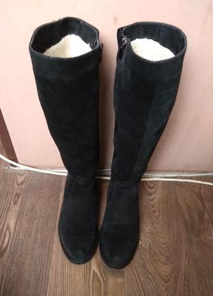 Зимові замшеві чоботи viko, зимние замшевые сапоги 40 размер
