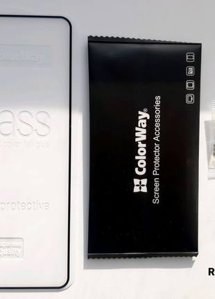 Захисне скло ColorWay CW-GSFGXRN10-BK Xiaomi Redmi Note 10 black