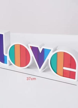 Светодиодный декоративный светильник "Love" арт. 03623