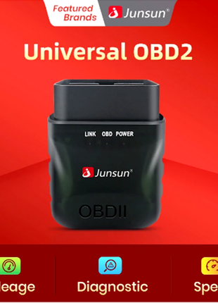 Автосканер Junsun ELM327 Bluetooth 4.0 OBD2 V3