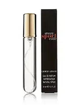 Giorgio armani code sport (да армани код спорт) 20 мл – мужски...