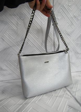 Срібляста сумочка handmade