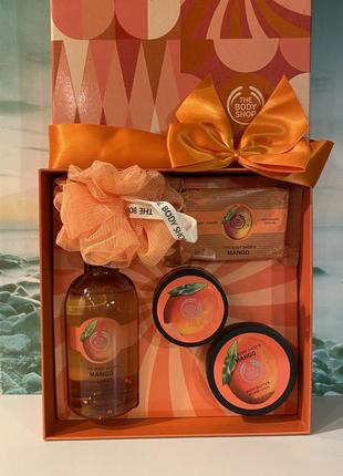 The body shop манго 🥭 шикарний подарунковий набір