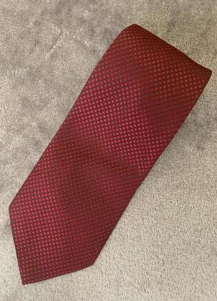 Краватка Itali, шовк Колір вишневий, темно-червоний, бордовий