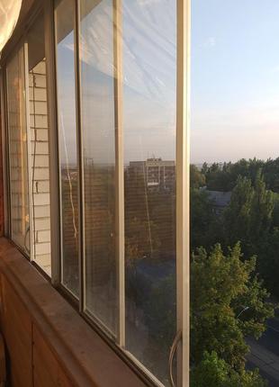 Остекление для лоджии металл