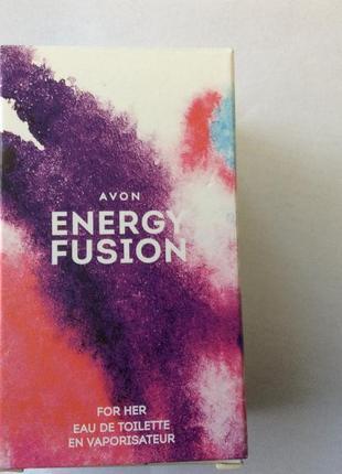 Туалетна вода від avon energy fusion