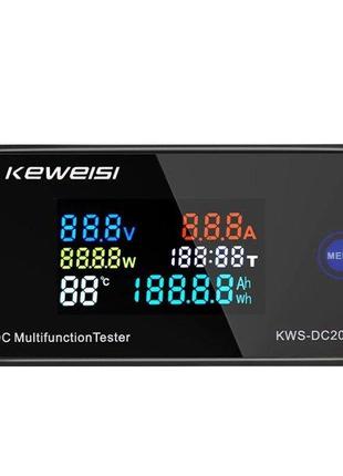 Ваттметр Keweisi KWS-DC200 (Измеритель Напряжения,Тока) 10А