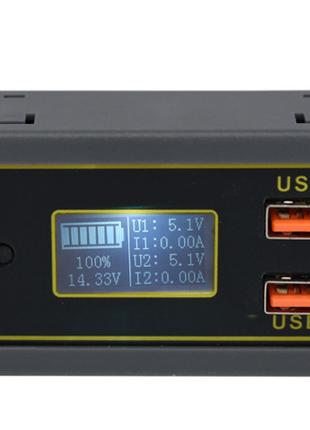 USB Авто-Зарядка 2 X USB 6 -30VIN 24W QC2.0 / QC3.0