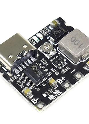 USB type-c Контроллер заряда/разряда, модуль 1S li-ion 4,2 - 2...