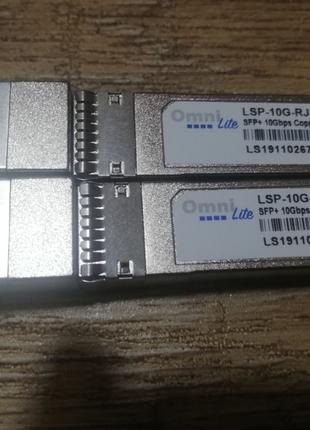 Модуль sfp+ omni lsp-10g-rj-45 sfp+ 10gb copper rj45
