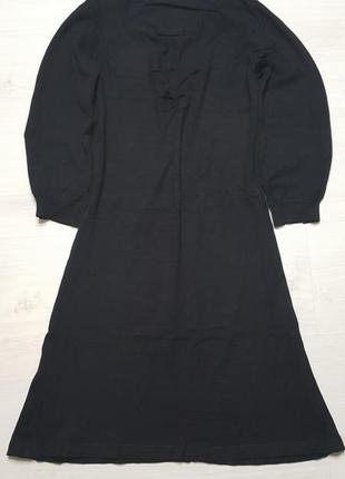 Женское, трикотажное, черное платье oggi