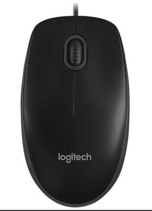 Мишка Logitech B100 (910-003357) чорна Магазин